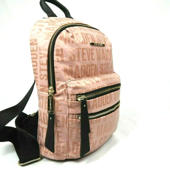 steve madden pink backpack